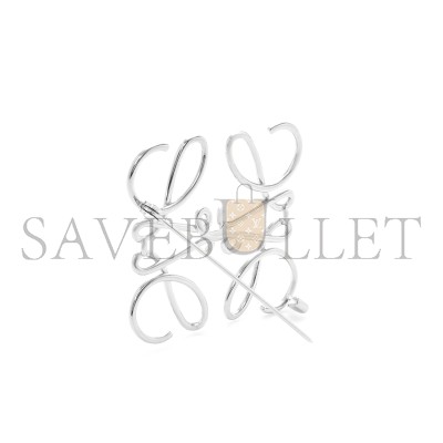LOEWE ANAGRAM BROOCH IN METAL CIL0009803123 LOEWE ANAGRAM BROOCH IN METAL CIL0009803123